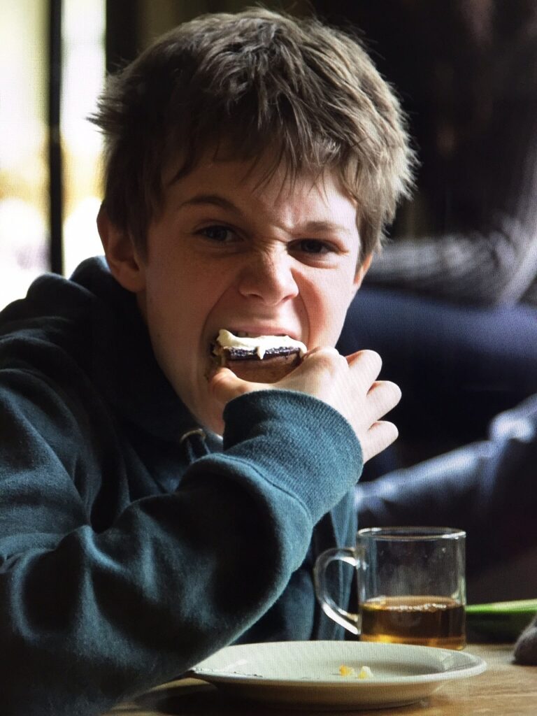 Representação do comer emocional.