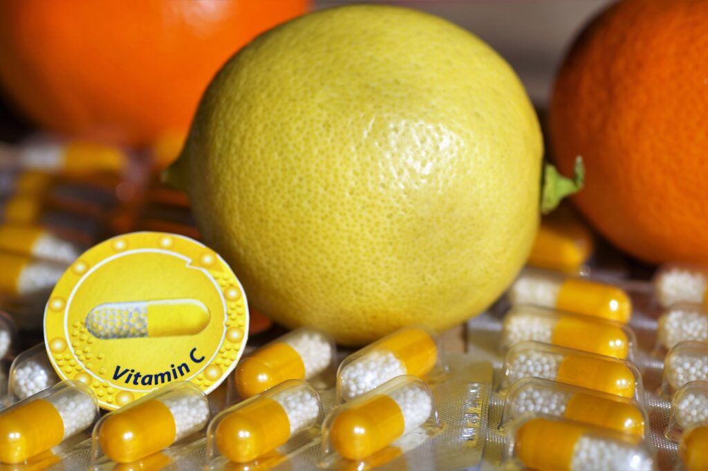 Vitamina C.